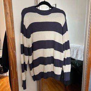 Brandy Melville John Galt striped oversized sweater